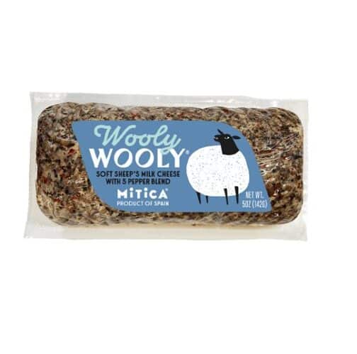Sheep's Milk Log, Wooly 5 Pepper Blend 10/5oz